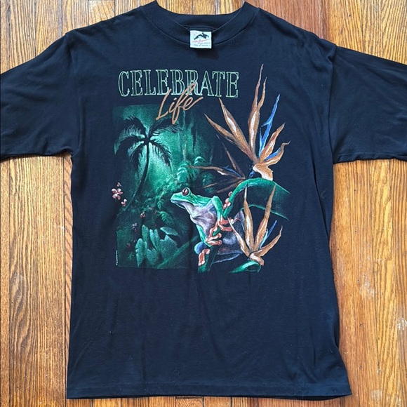 Vintage Other - 1992 Celebrate Life Nature Single Stitch Vintage T-Shirt